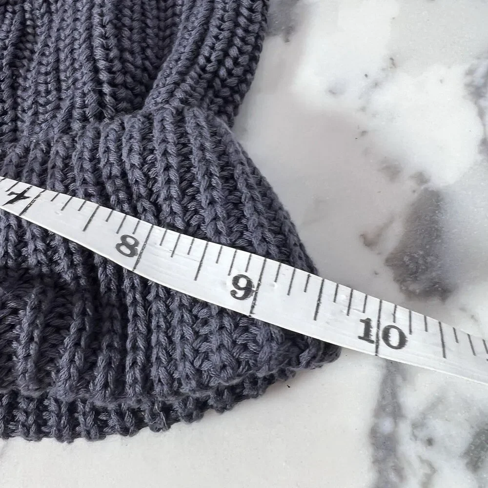 Love Your Melon x Star Wars Mandalorian Baby Yoda Grogu Knit Beanie Hat Pom Gray